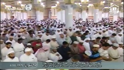 8th August 2014 Madeenah Fajr by Sheikh Hameed