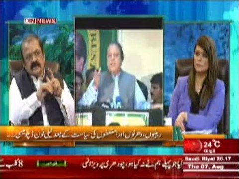 News Night with Neelum Nawab (Hukumat NaKam Ho Chuki ... Kya Dosra Option Azmana Chahey ?) 7 August 2014 Part-3