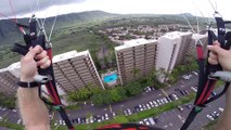Crazy Speed Flying Session Between Hawaiian Buildings !