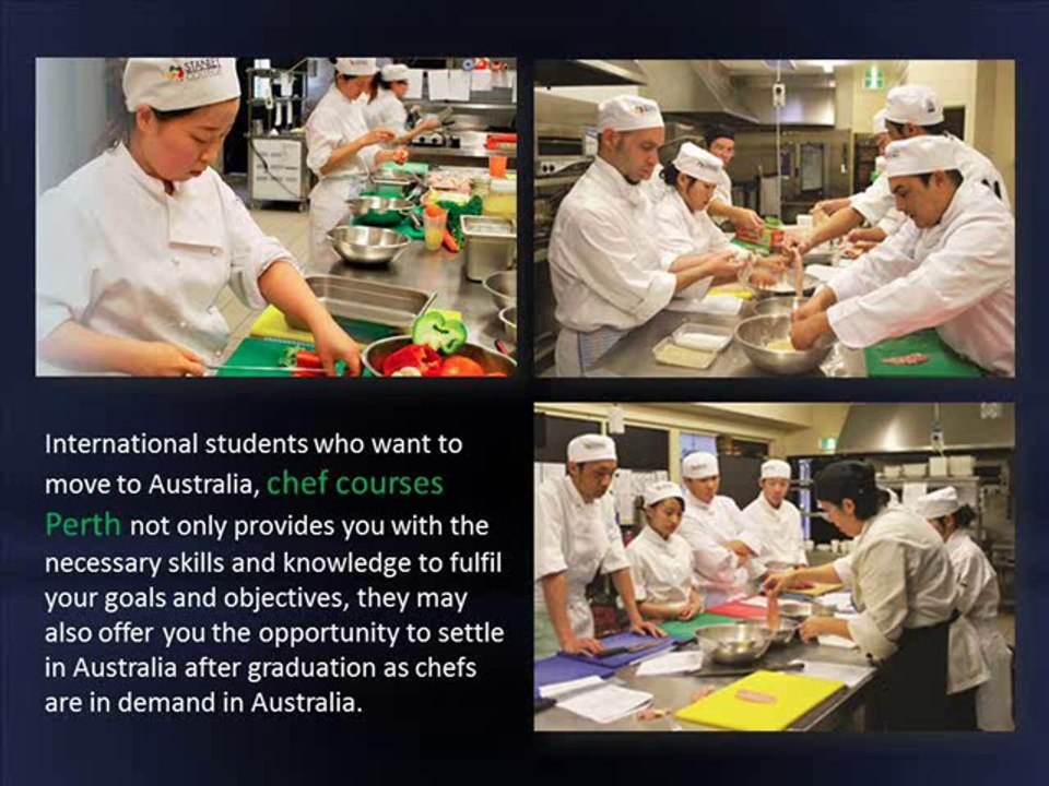Opportunities in taking up Chef Courses Perth