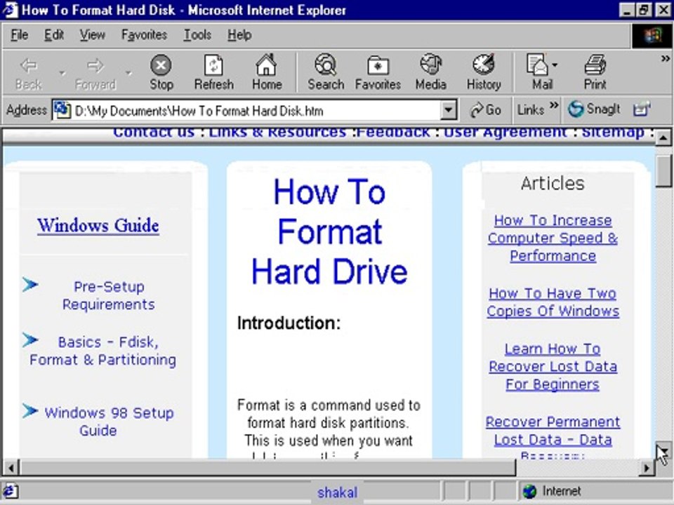 usages of Frames Html 5 Hindi Urdu Tutorial 10-1