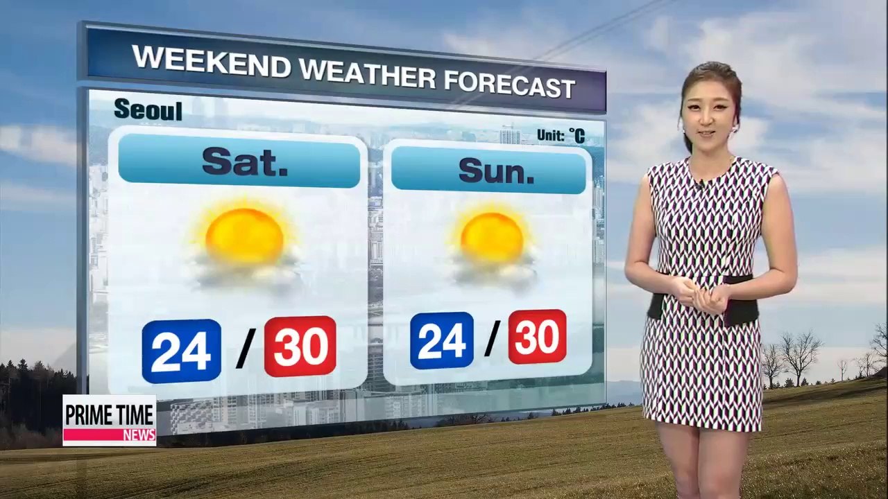 Rain along east coast, sunny elsewhere