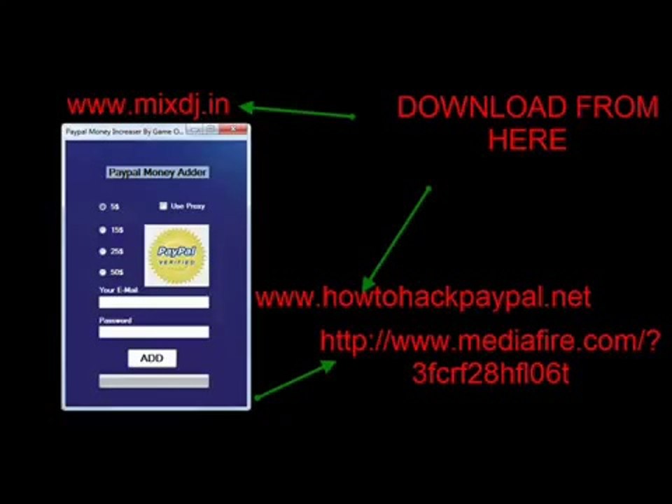 new trick - best software for paypal money adder 2011