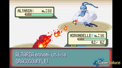 Pokémon Saphir : Combat de l'Arène Vol