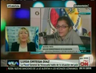 Cala descarga y calla a la fiscal Luisa Ortega Díaz 29-04-14.
