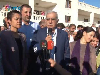 DTK, Midyat'a sığınan Ezidileri ziyaret etti