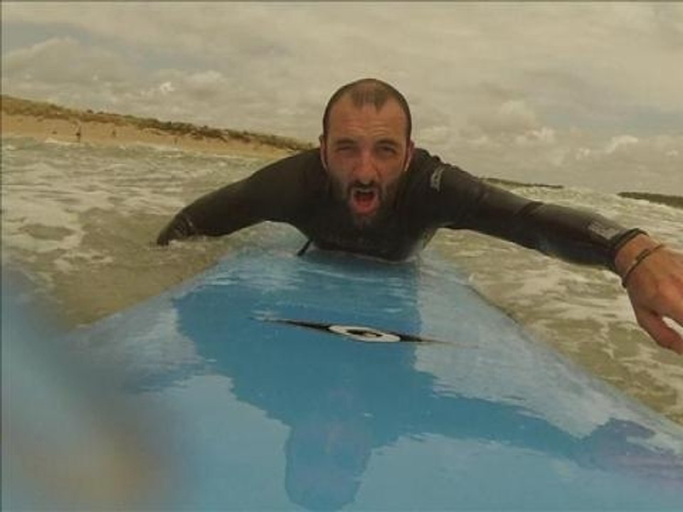 Les débuts de Rémi Perrot en surf