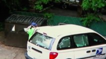 Postal Worker Caught Throwing Mail In A Dumpster