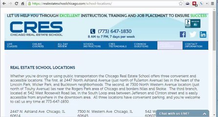Chicago Real Estate School | New Location On Roosevelt Rd