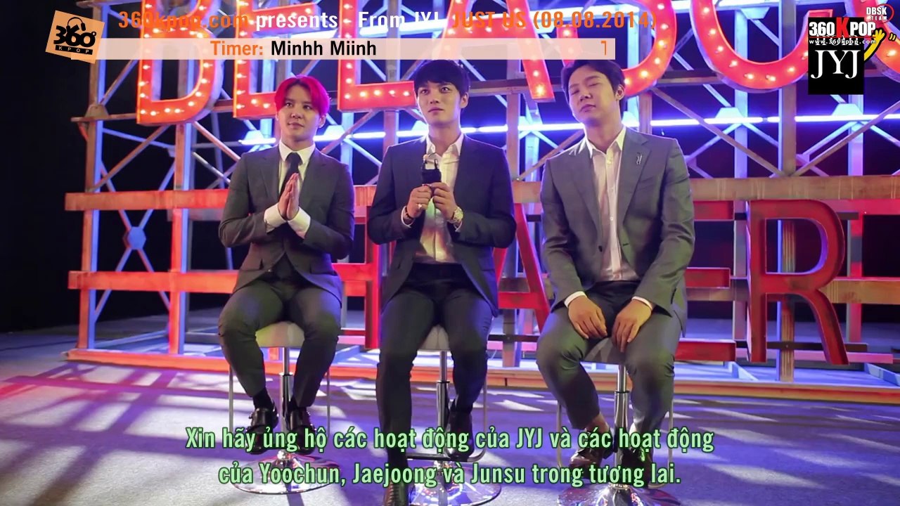 [Vietsub] FROM JYJ - JUST US (DBSKTeam@360kpop)