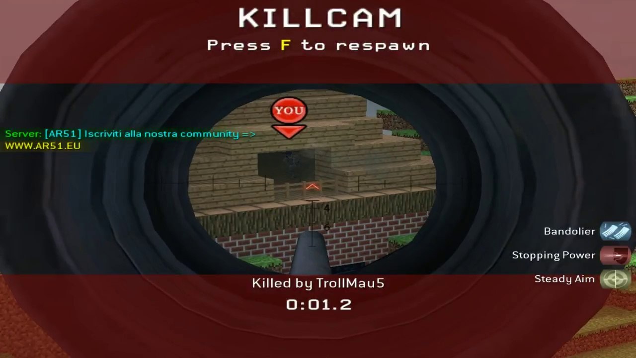 0% Visibility Glitch in Minecraft COD4 Map