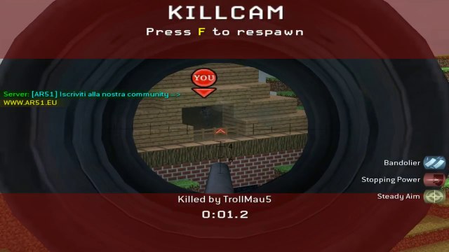 0% Visibility Glitch in Minecraft COD4 Map