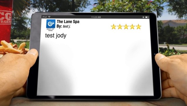 The Lane Spa Ontario Incredible Five Star Review by test j.