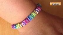 Bracelet en élastiques hexafish inversé Rainbow Loom Monster Tail