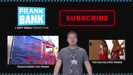 Ninja Turtle Pizza Delivery Prank