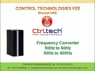 Frequency Converter. Industrial Frequency converter. 50 to 60Hz , 50 to 400Hz.
