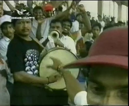 Rare video of Mahela Jayawardene batting on Test debut Vs India 1997/98.