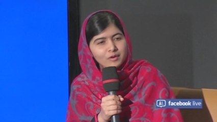 Malala Yousafzai joins Facebook's Sandberg in live online chat