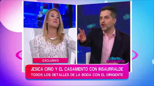 Jésica Cirio contó detalles de su casamiento con Insaurralde