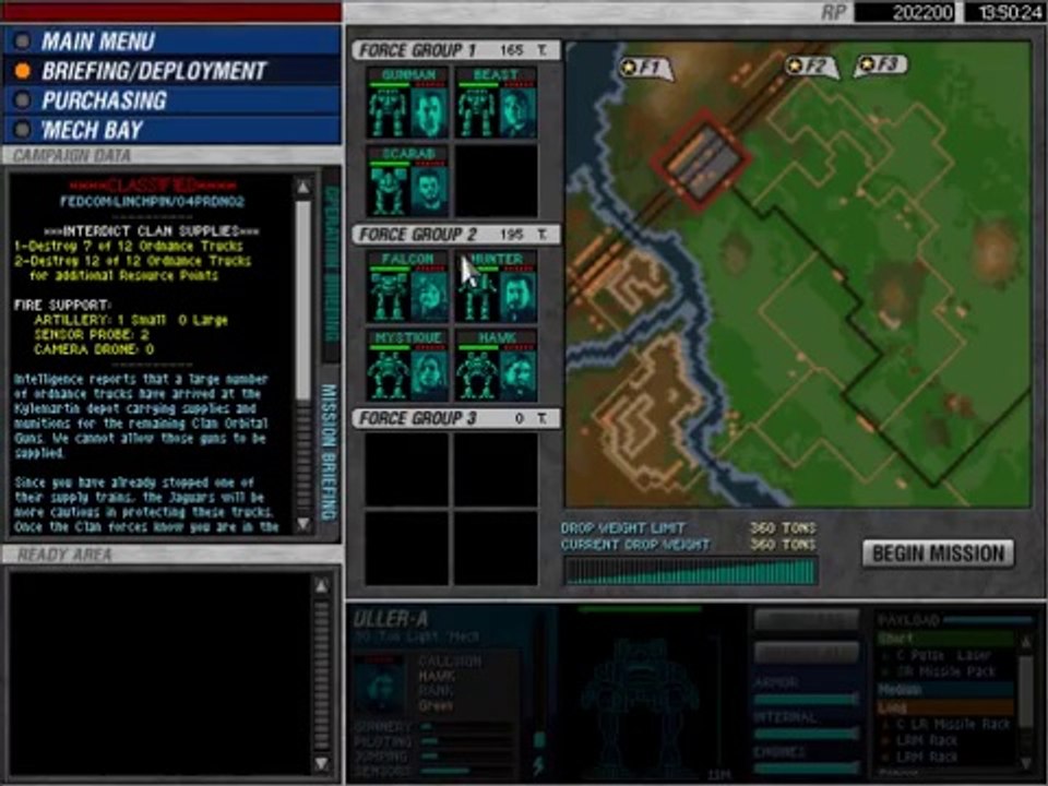 Let's Play MechCommander - Op4M2