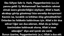 Hz Muhammed (sav) efendimizin hayatından (8)