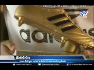 James Rodríguez ya tiene en sus manos el Botín de Oro