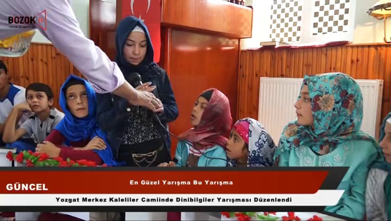 KALELİLER CAMİ DİNİ BİLGİLER YARIŞMASI