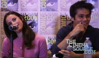 The Maze Runner Press Conference Dylan O'Brien, Kaya Scodelario, Will Poulter at SDCC 2014