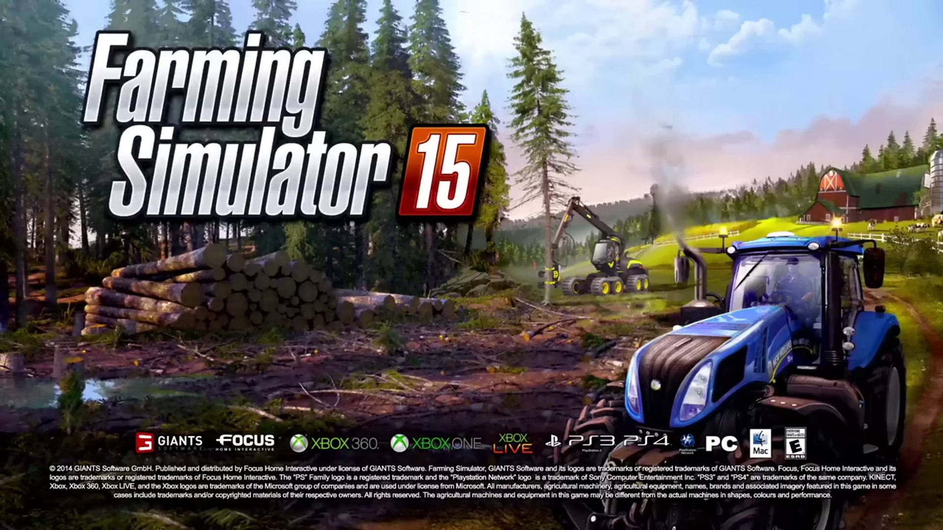 Farming Simulator 15 - Annonce officielle du jeu - Vidéo Dailymotion