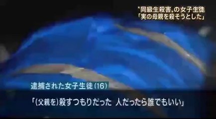 14 08 06 EX HS 佐世保女子高生・同級生殺害 実母も殺害願望 血文字