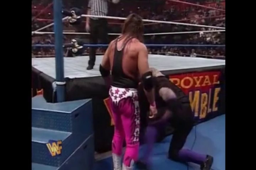 WWF Royal Rumble 1996 The Undertaker vs Bret Hart Part 4 - video ...