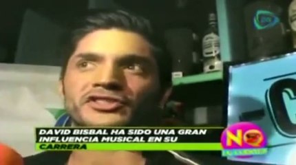 Daniel Elbittar se inspira en  david bisbal