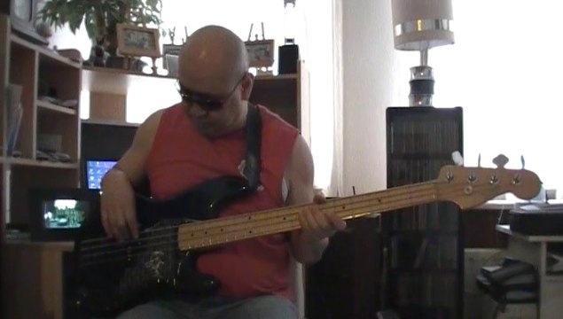 That's all right Gospel rock Darell Mansfield bass cover Bob Roha
