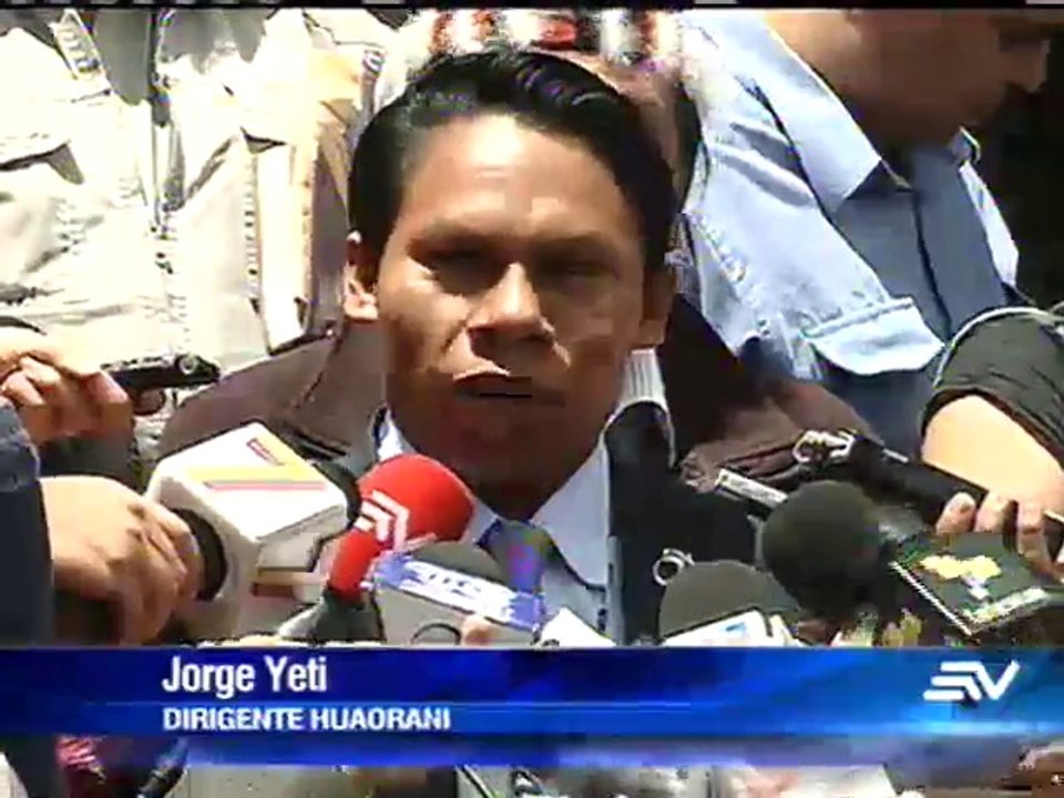 Dirigentes huaorani aceptan la sentencia de la Corte Constitucional