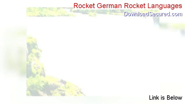 Rocket German Rocket Languages Reviewed (Hear my Review)