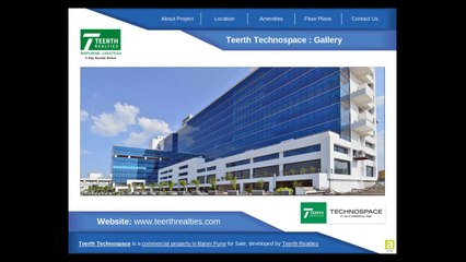 Teerth Technospace : Office Spaces in Baner Pune for Sale