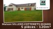 A vendre - maison - VILLERS COTTERETS (02600) - 5 pièces - 120m²