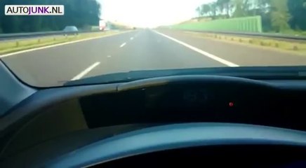 Epic Highway Overtake on 120 MPH