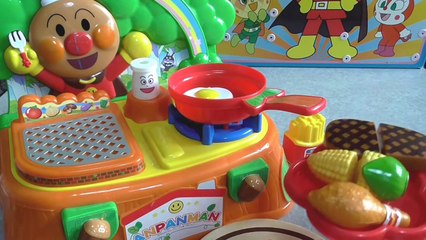anpanman toys cartoon アンパンマン　おもちゃでアニメｗｗ　森のキッチンセット