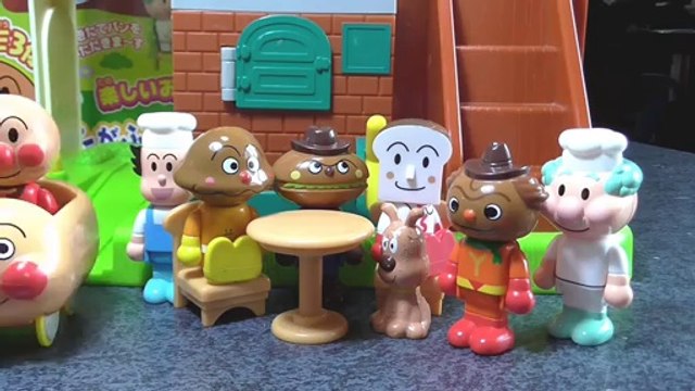anpanman toys cartoon アンパンマン　おもちゃでアニメｗｗ　わくわくおしゃべりパン工場