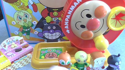 anpanman toys cartoon アンパンマン　おもちゃでアニメｗｗ　ガラガラふくびき