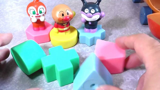 Anpanman puzzle アンパンマン おもちゃ やわらかアンパンマン号パズル