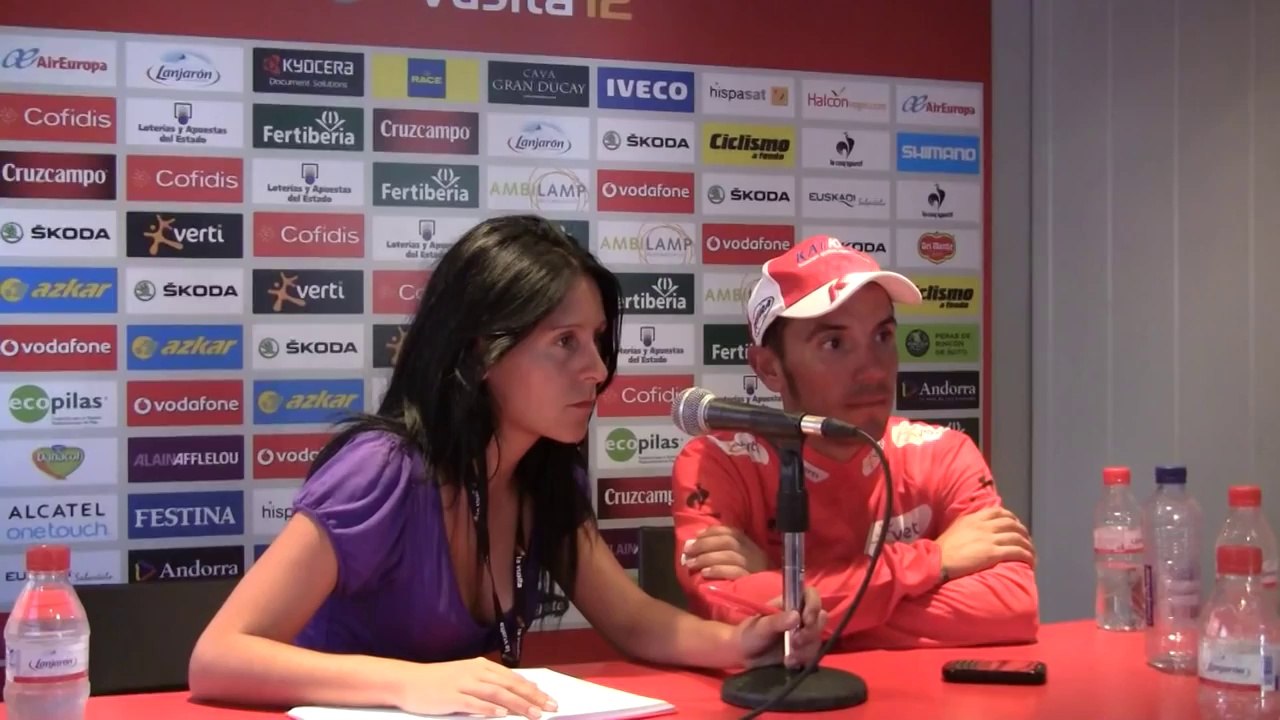 Joaquim Rodríguez líder tras la 13ª etapa de la Vuelta