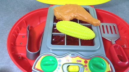 Anpanman kitchen barbecue set　アンパンマン おもちゃ トントンバーベキュー