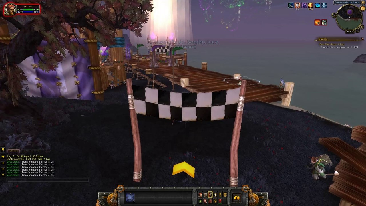 WoD - Foire de Sombrelune : Course