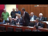 Napoli - Intervento del sindaco durante la riunione del Consiglio comunale (07.08.14)