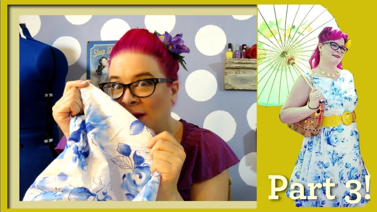 Sewing Butterick Pattern 6582~ Part 3~So Sew Vintage