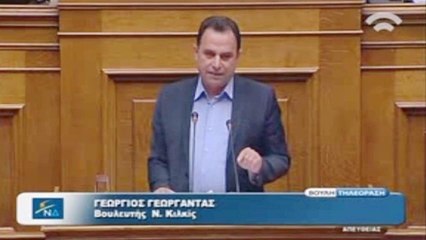 Τι είπε ο Γεωργαντάς στη Βουλή για το Πολυνομοσχέδιο