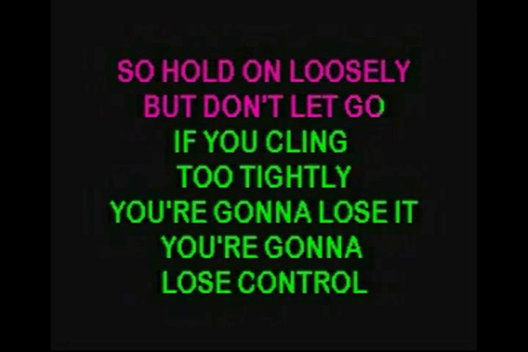 Hold on Loosely .38 Special Sound choice