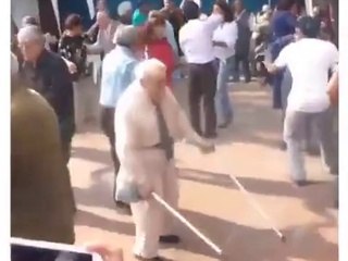 mast baba, awesome old man